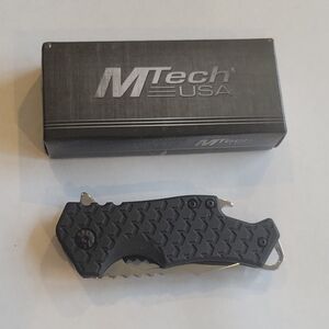 M Tech Black Pocket Knife